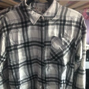 Plaid button up